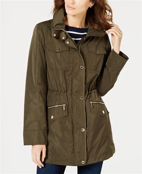 MICHAEL Michael Kors Water Resistant Hooded Anorak